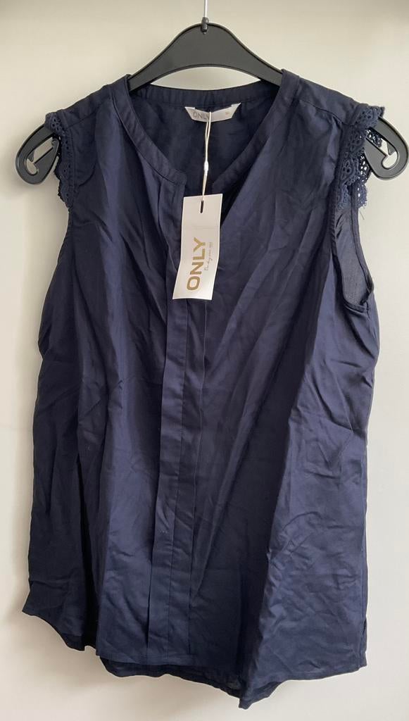 Leuk nieuw only topje, maat 36, Blauw, Nieuw, Ophalen of Verzenden, Maat 36 (S)