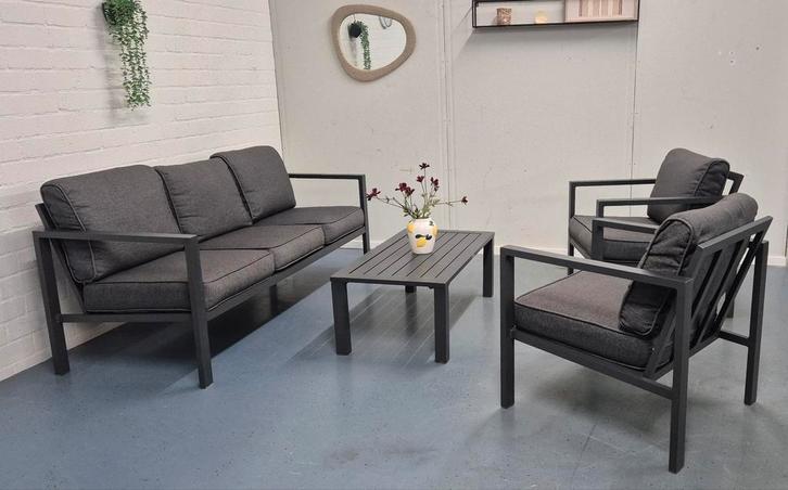 Loungeset/tuinset || aluminium || Garden Impressions ||, Tuin en Terras, Tuinsets en Loungesets, Gebruikt, Loungeset, Aluminium