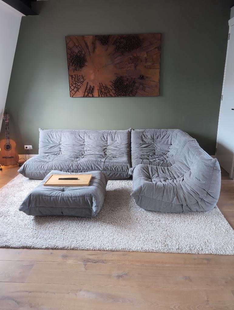 Bank Togo Ligne Rosset keuze per stuk/geheel/of combinatie, Huis en Inrichting, Ophalen, Zo goed als nieuw, Stof