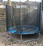 IGS TRAMPOLINE ROND DIAMETER 240  MET NIEUWE BESCHERMRAND, Ophalen, Gebruikt