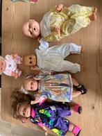5 poppen lengte 45 cm., Ophalen of Verzenden, Zo goed als nieuw, Babypop