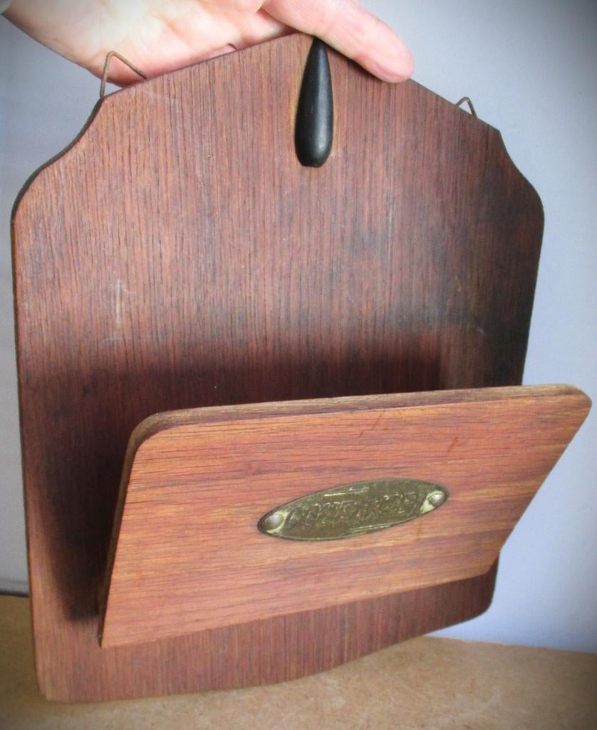 Krantenhouder~Antieke Houten Dagbladen standaard~Kranten, Ophalen of Verzenden