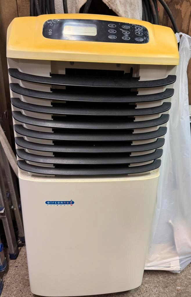 Airco Airconned klimaat, Witgoed en Apparatuur, Airco's, Gebruikt, Mobiele airco, 3 snelheden of meer, Ophalen