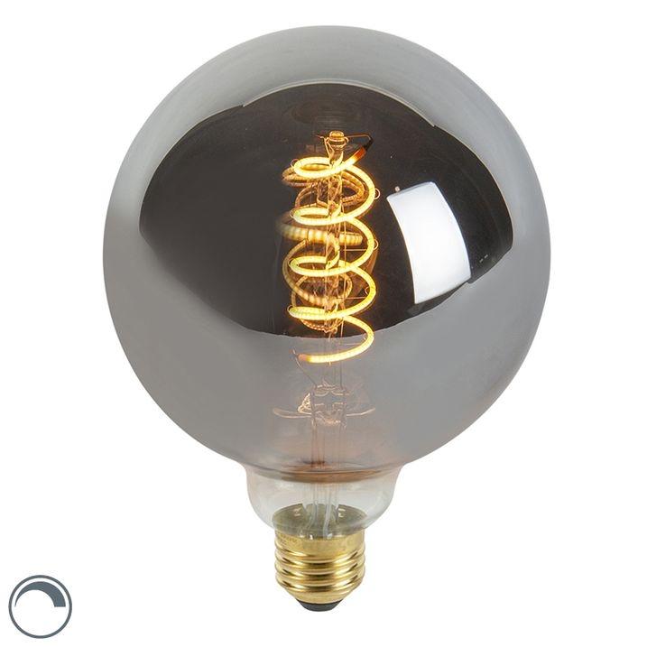 EGLO LED lampen E27 spiraal filament smoke glas 100 lm., Ophalen, Led-lamp, Minder dan 30 watt, E27 (groot)