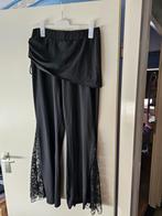 Nieuwe Zwarte lange Flared Broek XL incl.verzenden €25,-, Verzenden, Zwart, Maat 46/48 (XL) of groter, Nieuw