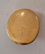 Ovaal messing slingerlensje voor Fries stoelklokje., Ophalen of Verzenden