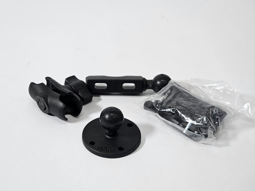 RAM-B-174-A-TOM1 Stuurhouder TomTom - Korte Arm - Rond, TomTom, Ophalen of Verzenden, Zo goed als nieuw, Productquestions@tomtom.com