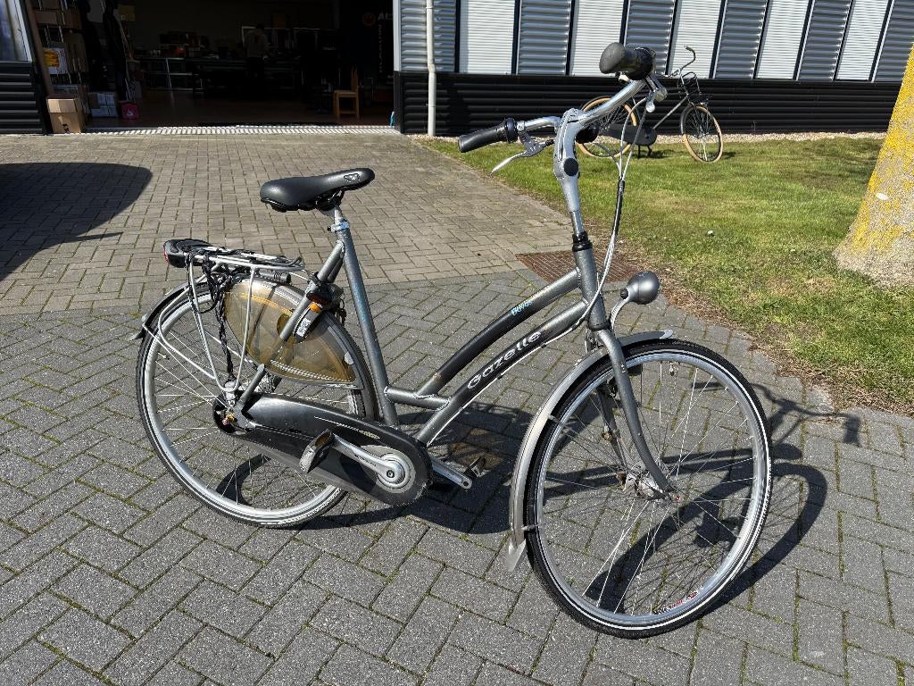 Damesfiets Gazelle davos, Ophalen, Velgrem, Gazelle, 53 tot 56 cm