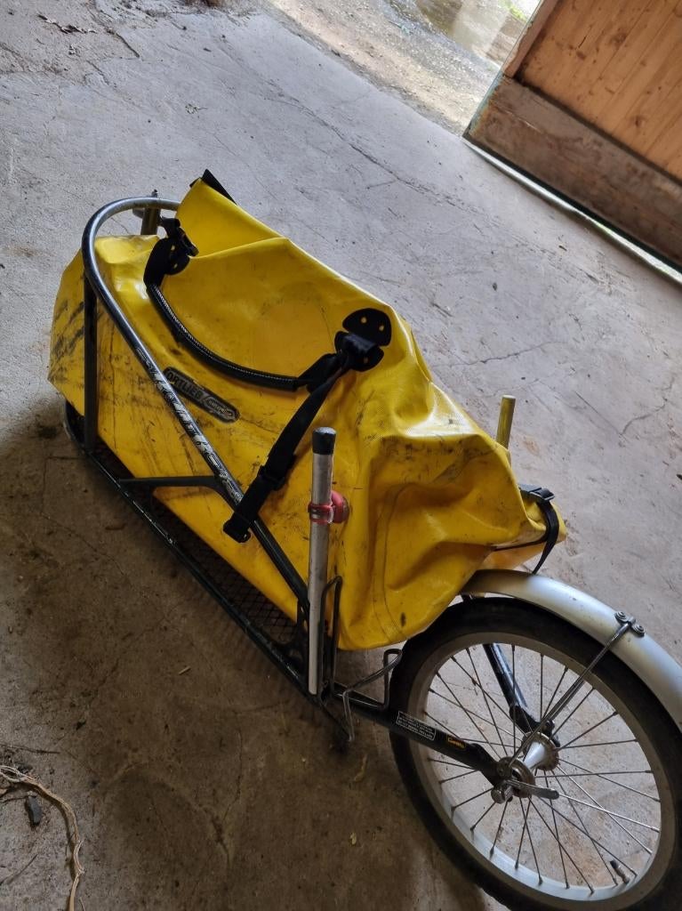 bob yak fiets trailer, Gebruikt, Bagagekar, 20 tot 40 kg, Ophalen of Verzenden