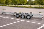 Pega stallingstrailer (3assen), Watersport en Boten, Ophalen, Gebruikt, 6 tot 9 meter, Overige typen