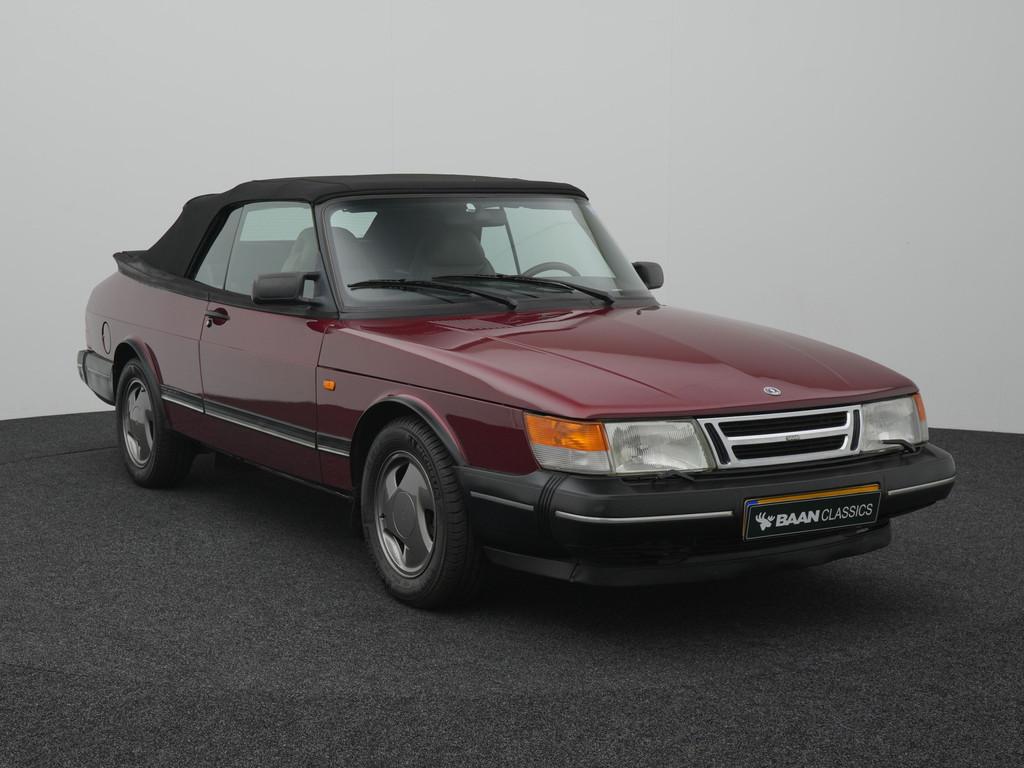 Saab 900 Cabrio 2.0i-16 (bj 1993), Voorwielaandrijving, Cabriolet, Bedrijf, Handgeschakeld