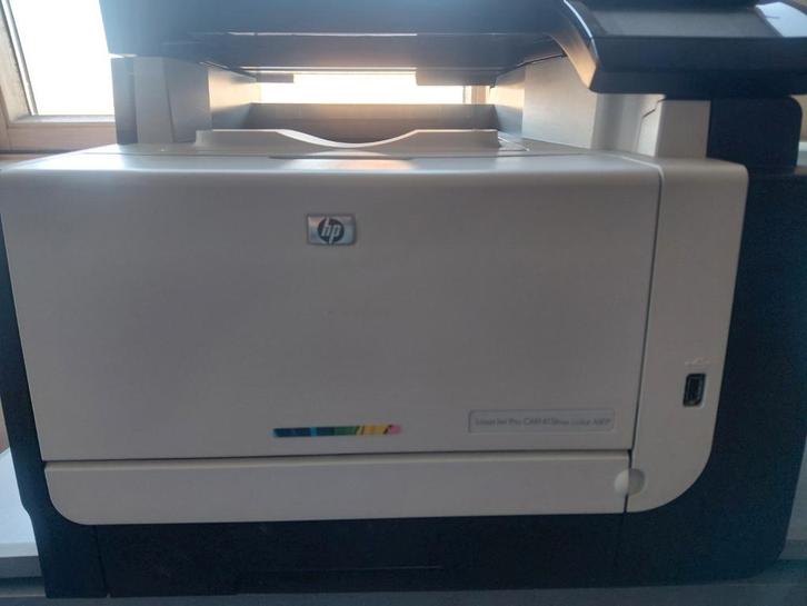 HP LaserJet Pro CM1415fnw kleur laserprinter / scanner / wif, Computers en Software, Printers, Scannen, Ophalen