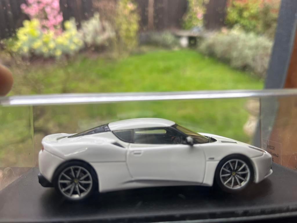 Lotus Evora S 2010 Miniatuurmodel - Wit, Hobby en Vrije tijd, Modelauto's | 1:43, Nieuw, Auto, Overige merken, Ophalen of Verzenden
