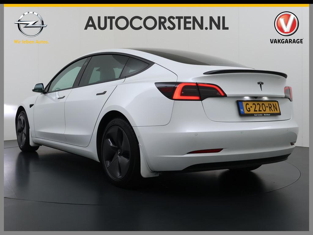 Tesla Model 3 SR+ 325PK AutoPilot Ivory-Leder Pano-Dak Adapt, Auto's, Tesla, Automaat, Achterwielaandrijving, 22 min, 370 km