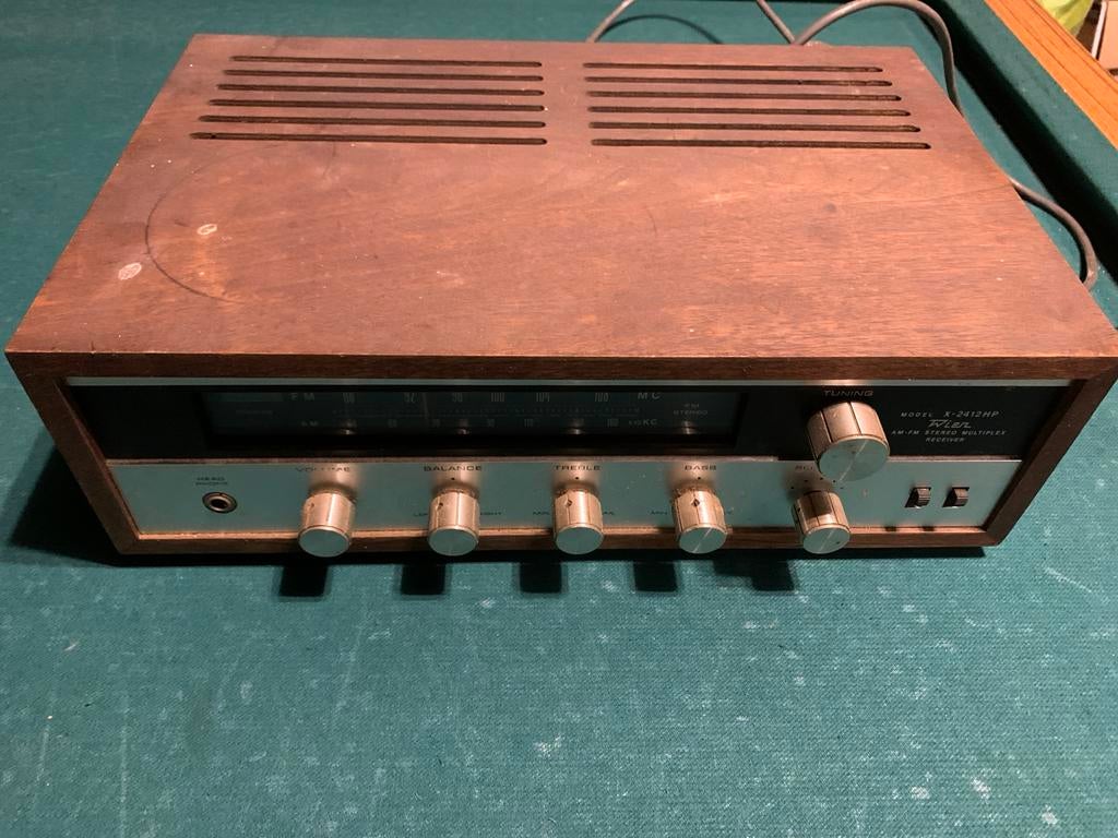 Vintage Akai AM-FM Stereo Multiplex Receiver, Gebruikt, Ophalen, Overige merken, Minder dan 60 watt