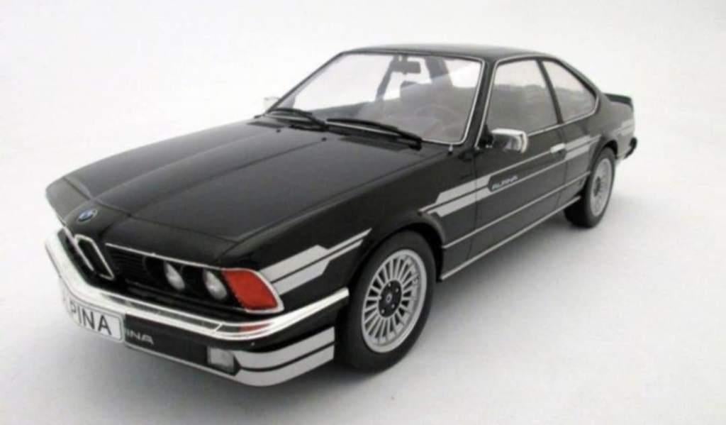 bmw 635 csi alpina 1;18 black MCG, Hobby en Vrije tijd, Verzenden, Nieuw, Overige merken
