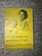 Kanarie-Boekje No. 157: Veilig baden en zwemmen in zee, Boeken, Ophalen of Verzenden