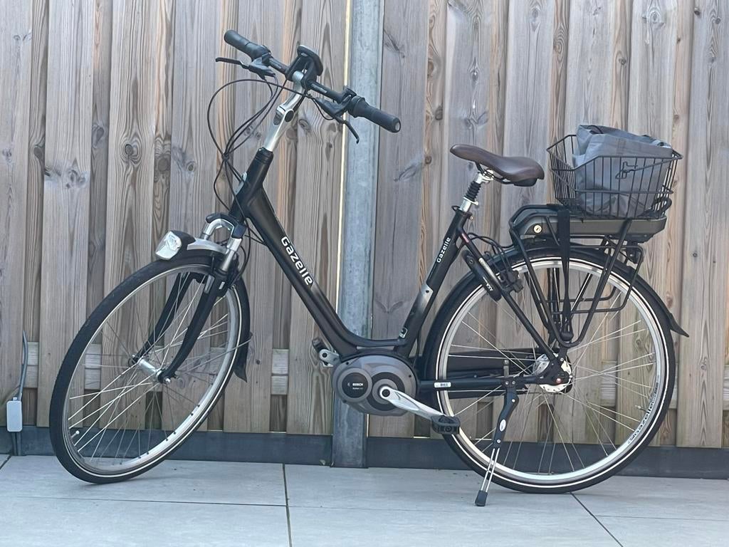 Gazelle Orange Comfort elektrische damesfiets, 400Wh, maat 5, Fietsen en Brommers, Elektrische fietsen, Ophalen, Gebruikt, 51 tot 55 cm