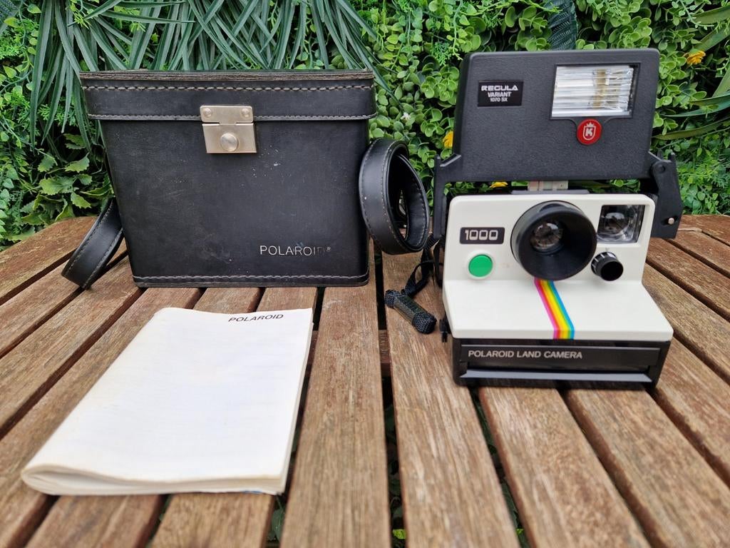polaroid 1000 land camera, Audio, Tv en Foto, Fotocamera's Analoog, Ophalen, Gebruikt