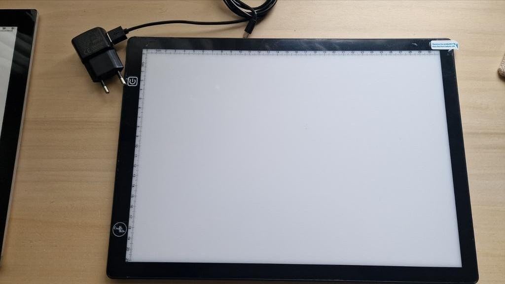 LED Lichtbak A4 Tekentafel voor Tekenen en Schetsen, Ophalen of Verzenden, Gebruikt, Overige typen