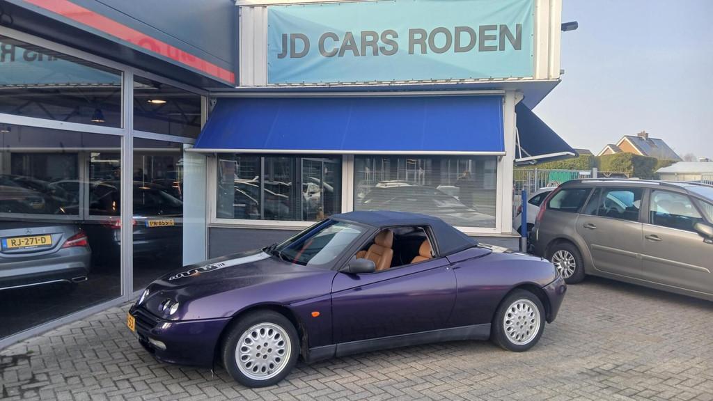 Alfa Romeo Spider 2.0-16V T.Spark ! Goedkoop! Nw apk! Apart!, Auto's, Alfa Romeo, Gebruikt, Blauw, Spider, Origineel Nederlands