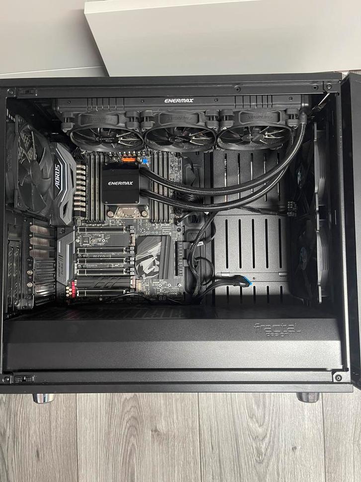 AMD Threadripper 1920X PC | X399 Aorus | 1200W PSU - AIO, Computers en Software, Desktop Pc's, Zo goed als nieuw, 4 Ghz of meer