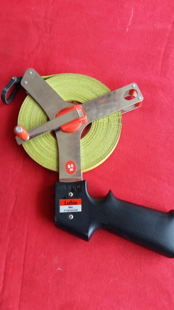LUFKIN landmeter 50mtr voor 35 euro en met gratis verzenden, Doe-het-zelf en Verbouw, Gereedschap | Handgereedschap, Verzenden