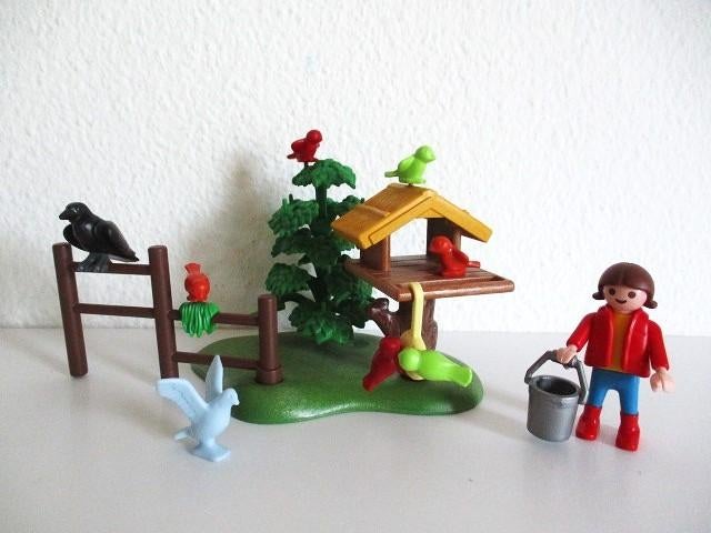 playmobil vogel voederhuisje 4203, Kinderen en Baby's, Speelgoed | Playmobil, Ophalen of Verzenden, Zo goed als nieuw, Complete set