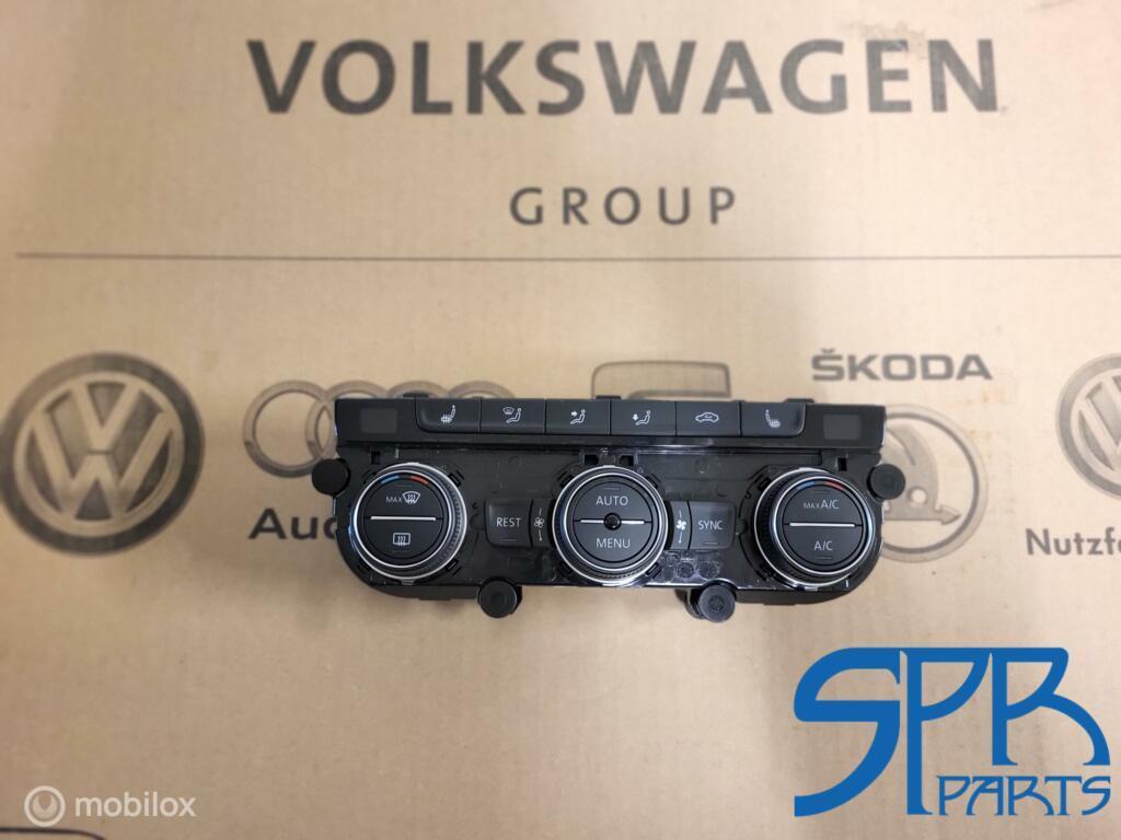 PASSAT B8 Climatronic paneel 5G0907044BG CLIMAT CONTROL UNIT, Gebruikt, Volkswagen, Ophalen of Verzenden, Volkswagen