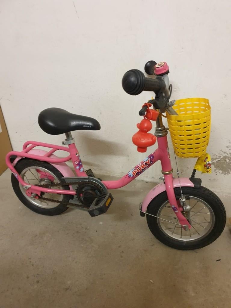 Kinder fiets 12 inch, Ophalen, Gebruikt, Minder dan 16 inch