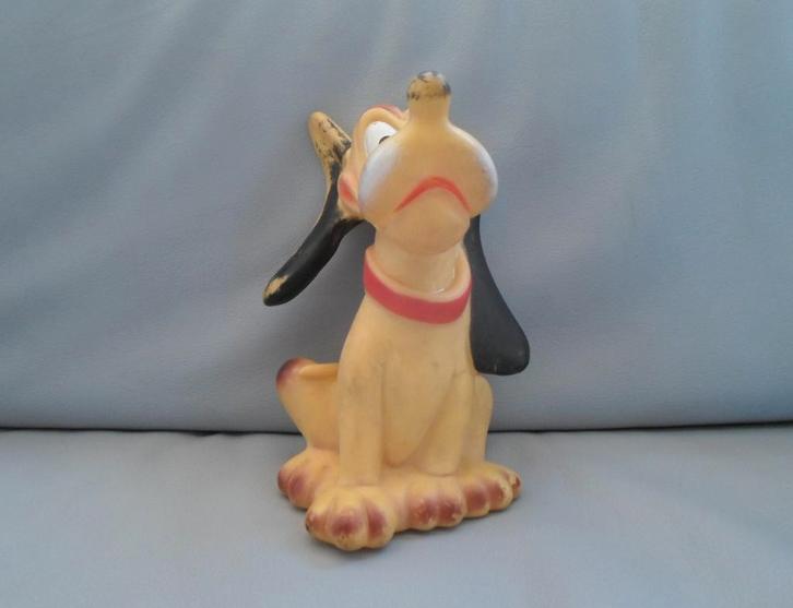 Disney Pluto Vintage Walt Disney Vintage, Verzamelen, Disney, Gebruikt, Beeldje of Figuurtje, Goofy of Pluto, Ophalen of Verzenden