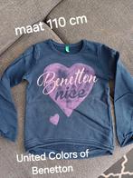 United Colors of Benetton 2x trui en 1x vest, Gebruikt, United Colors of Benetton, Meisje, Trui of Vest