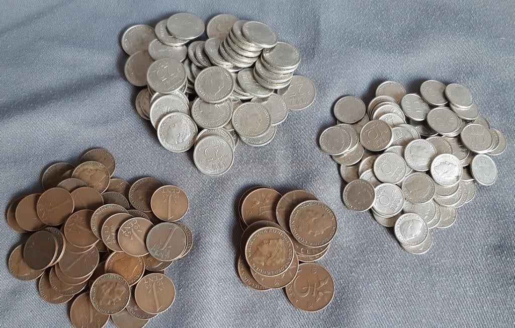 Verzameling Nederlandse munten uit 1948, Ophalen of Verzenden, Koningin Wilhelmina, Losse munt