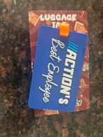 Bagagelabel Action Best Employee, Blauw, Minder dan 40 cm, Nieuw, Minder dan 35 cm