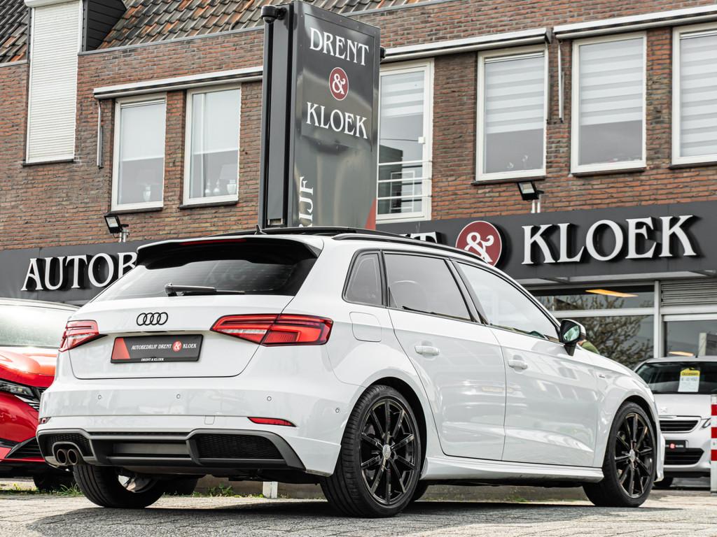 Audi A3 Sportback 35 TFSI CoD S-Line ORG NL PANO VIRTUAL DAS, Euro 6, 4 cilinders, 150 pk, Wit