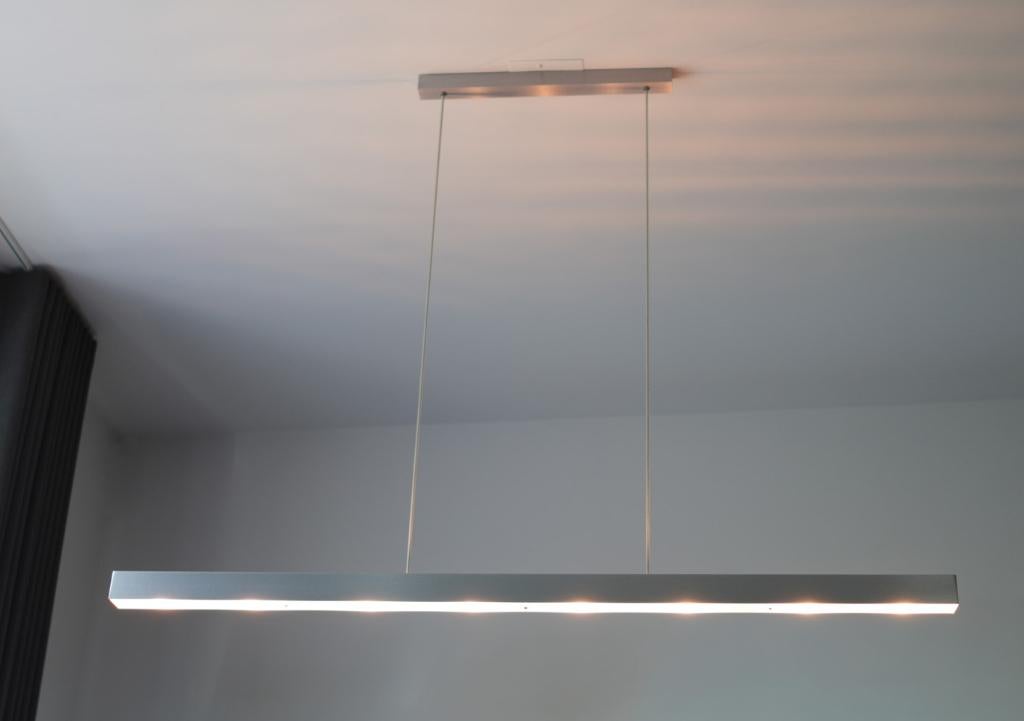 Te koop mooie design lamp, Ophalen, 50 tot 75 cm, Zo goed als nieuw, Glas