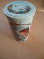 2x Blik, Martine, Casterman.1x meisje met konijn  1x bloemen, Verzamelen, Blikken, Ophalen of Verzenden, Overige