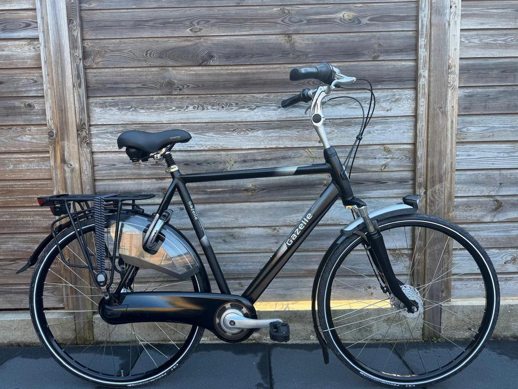Nette heren Gazelle Orange C7 61cm, Fietsen en Brommers, Fietsen | Heren | Herenfietsen, Ophalen, Versnellingen, Zo goed als nieuw