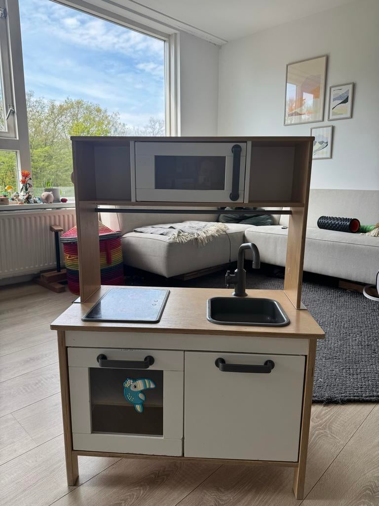 IKEA Speelkeukentje DUKTIG - Gebruikt, Kinderen en Baby's, Speelgoed | Speelkeukens, Ophalen, Gebruikt, Hout, Speelkeuken