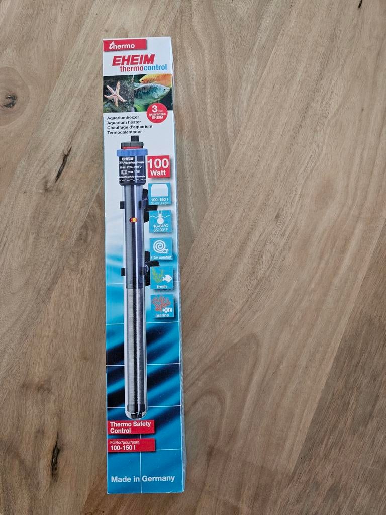 Te koop Eheim Thermocontrol verwarming 100 wat, Ophalen, Nieuw