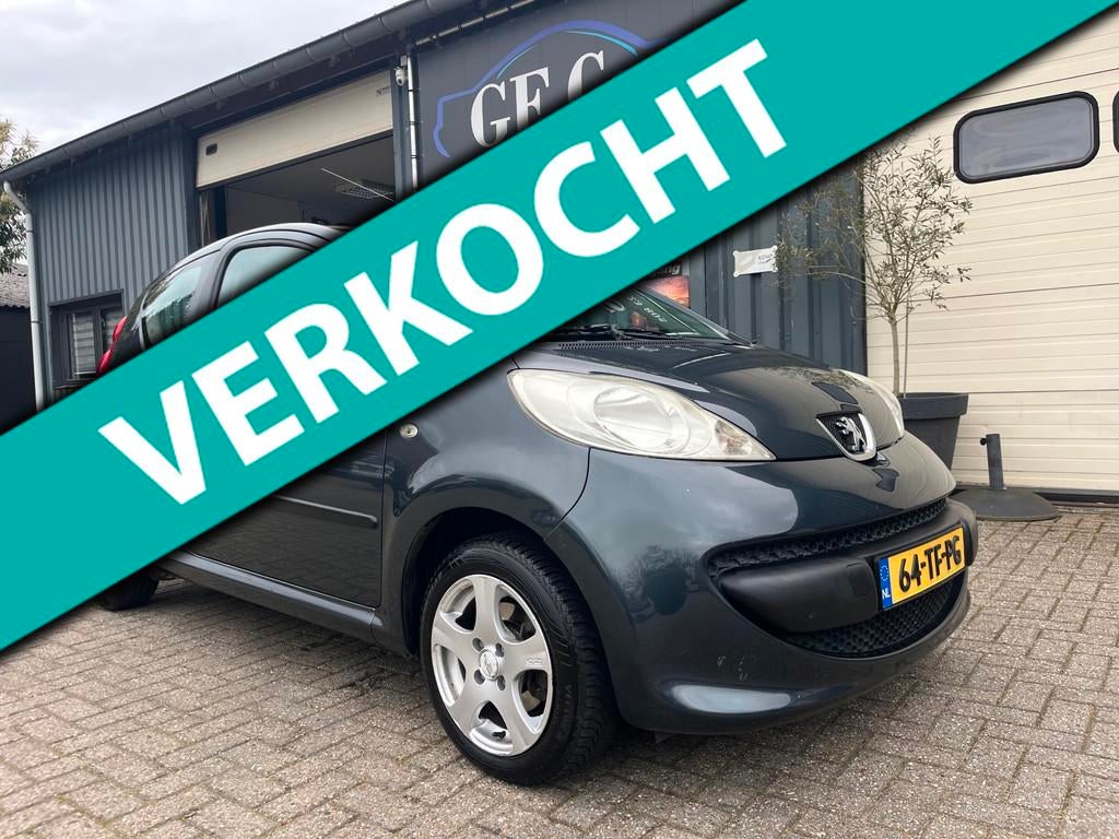 Peugeot 107 1.0-12V XS 2006 APK AIRCO, Voorwielaandrijving, Gebruikt, 765 kg, 4 stoelen