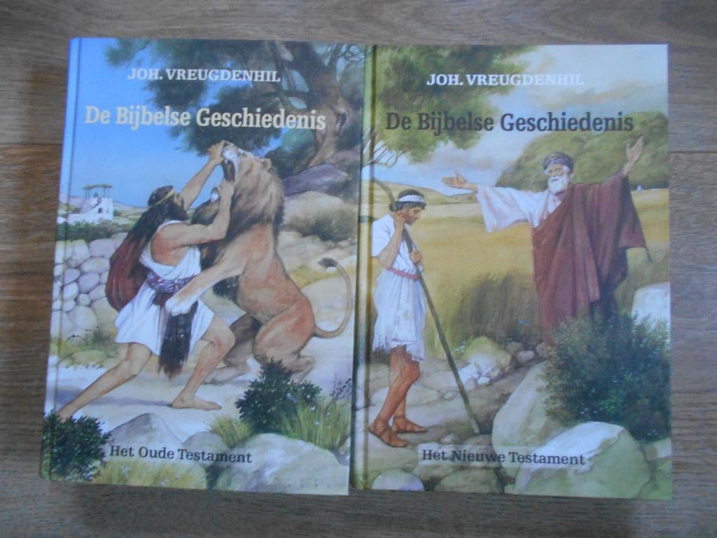 Joh. Vreugdenhil De Bijbelse geschiedenis Oude en Nieuwe, Boeken, Ophalen of Verzenden, Zo goed als nieuw, Christendom | Protestants