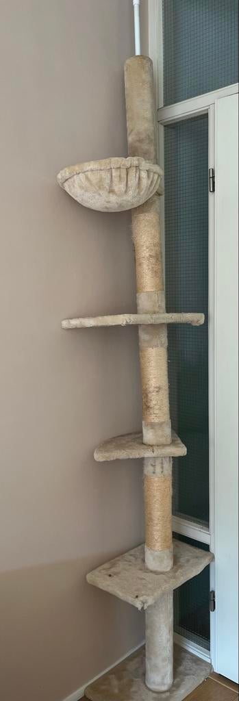 Katten krab en klim paal, Ophalen of Verzenden, Gebruikt, Krabpaal