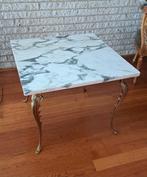 Salontafel met marmeren blad, Ophalen