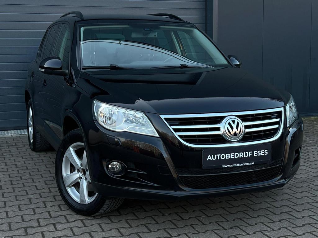Volkswagen TIGUAN 2.0 TSI Sport&Style 4Motion |MF-STUUR|NAVI, Auto's, Automaat, Euro 5, Stof, Gebruikt