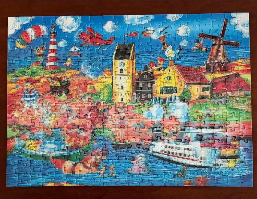 3D Puzzel Ameland 300 stukjes, Ophalen of Verzenden, Minder dan 500 stukjes, Gebruikt, Rubik's of 3D-puzzel