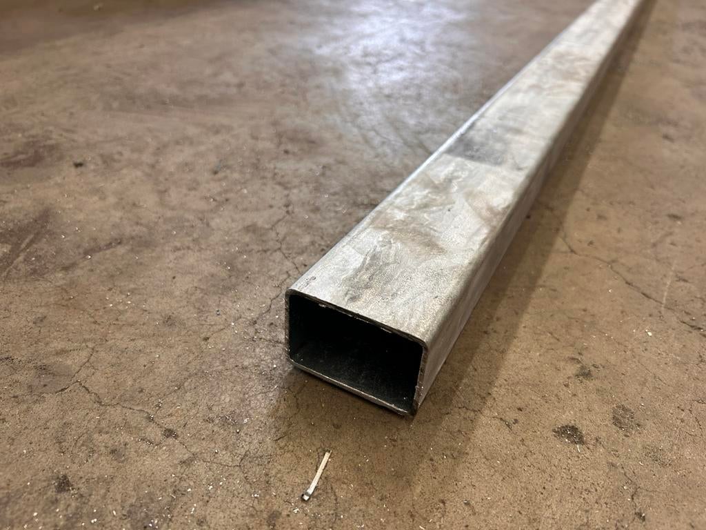 60 x 40 x 3 gegalvaniseerde koker 3480mm lang, Doe-het-zelf en Verbouw, Metalen, Ophalen, Nieuw, Overige metalen