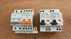 Schneider Electric 1x Hoofd 2x Aardlekautomaat 2x Automaat, Ophalen of Verzenden, Gebruikt