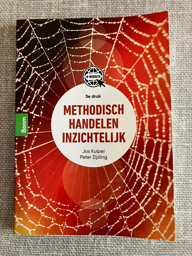 Peter Zijsling - Methodisch handelen inzichtelijk, Boeken, Studieboeken en Cursussen, Zo goed als nieuw, Peter Zijsling; Jos Kuiper
