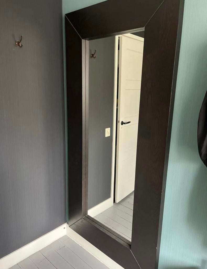 Grote IKEA Mongstad spiegel, Huis en Inrichting, Woonaccessoires | Spiegels, Ophalen, Gebruikt, 75 tot 100 cm, 150 tot 200 cm